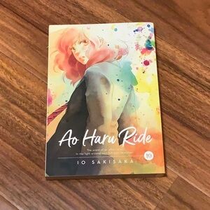 Ao Haru Ride manga. Volume 10. Made by Io Sakisaka.